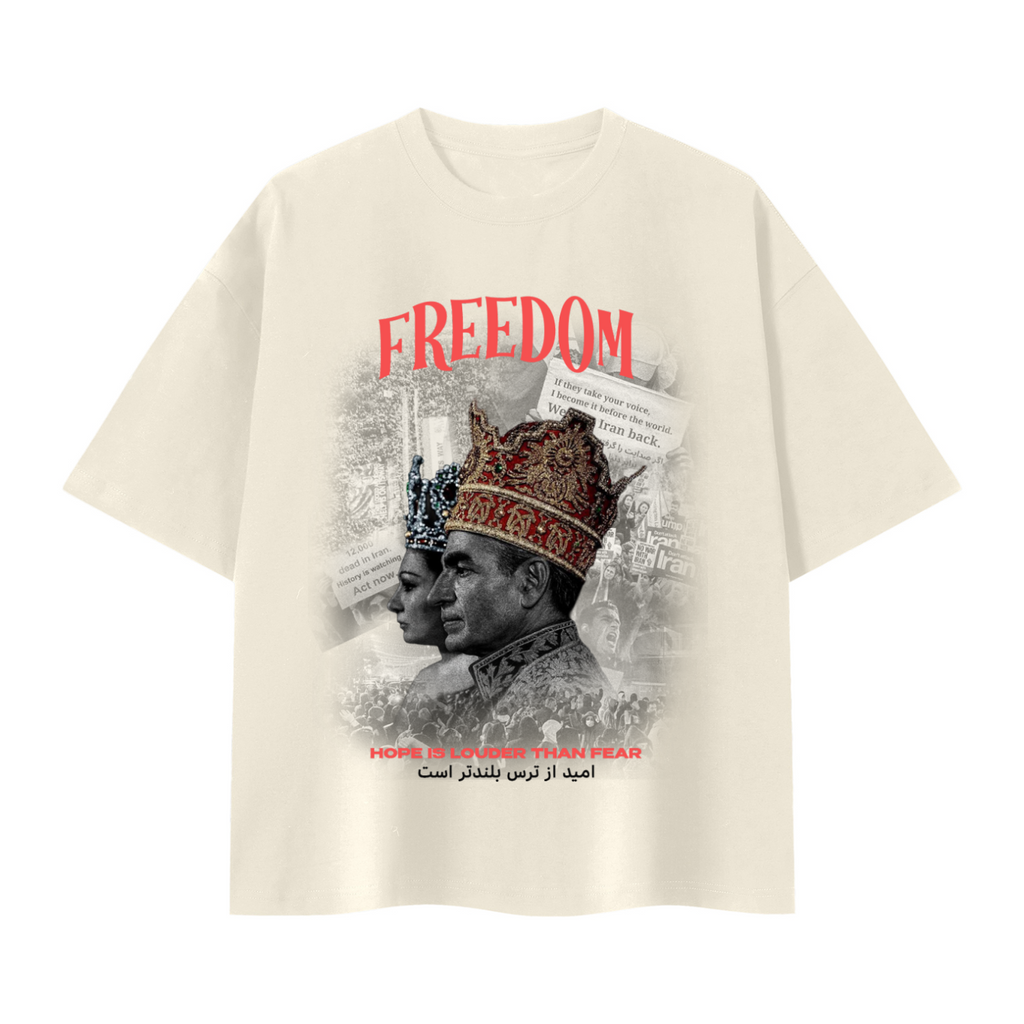 Unisex Freedom Boxy T-Shirt