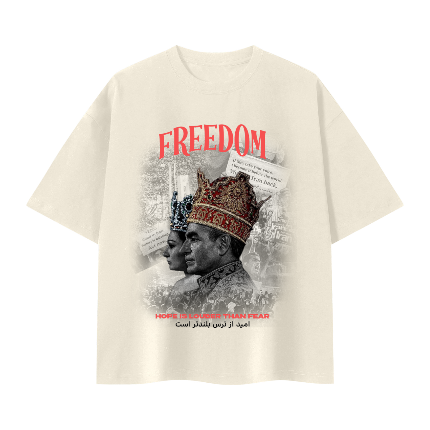 Unisex Freedom Boxy T-Shirt