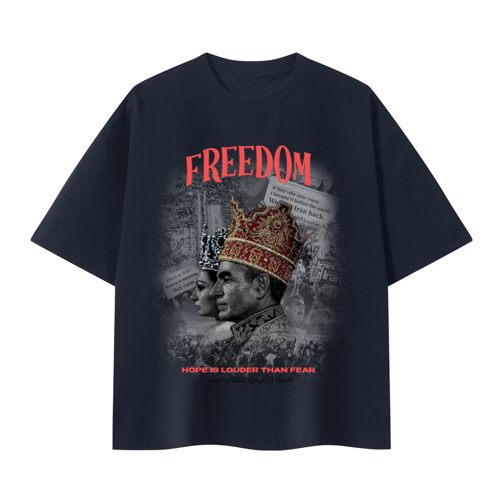 Unisex Freedom Boxy T-Shirt