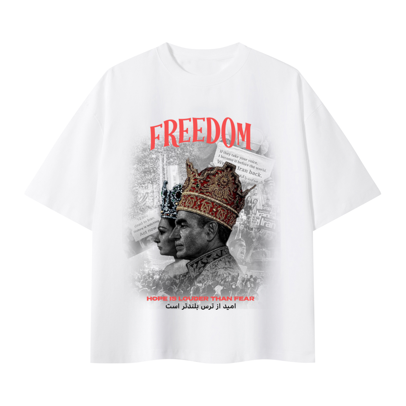 Unisex Freedom Boxy T-Shirt