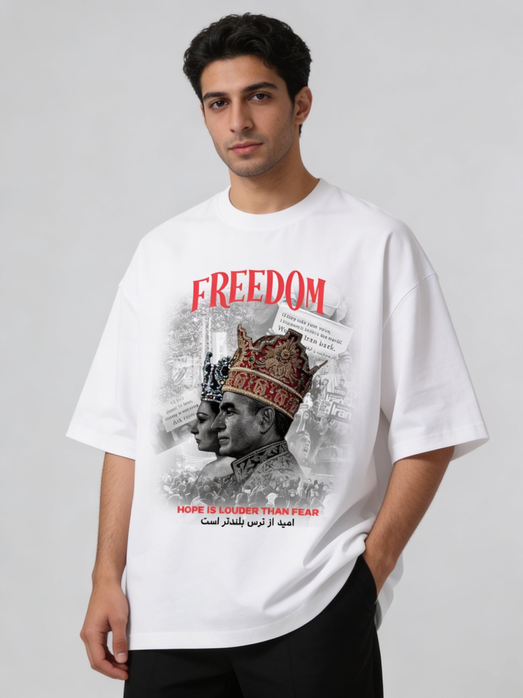 Unisex Freedom Boxy T-Shirt
